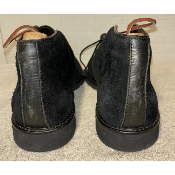 Bruno Magli Black Suede Almond Toe Chukka Boots Men’s 9.5 M main image 4